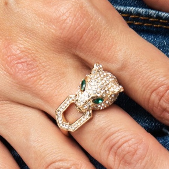 🎊HP🎉 Bebe Panther Ring - Picture 2 of 10